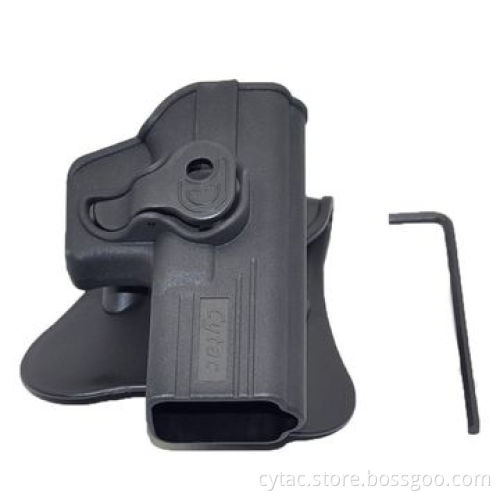 Polymer Glock Paddle Holster Hunting Gears, Concealment Carry